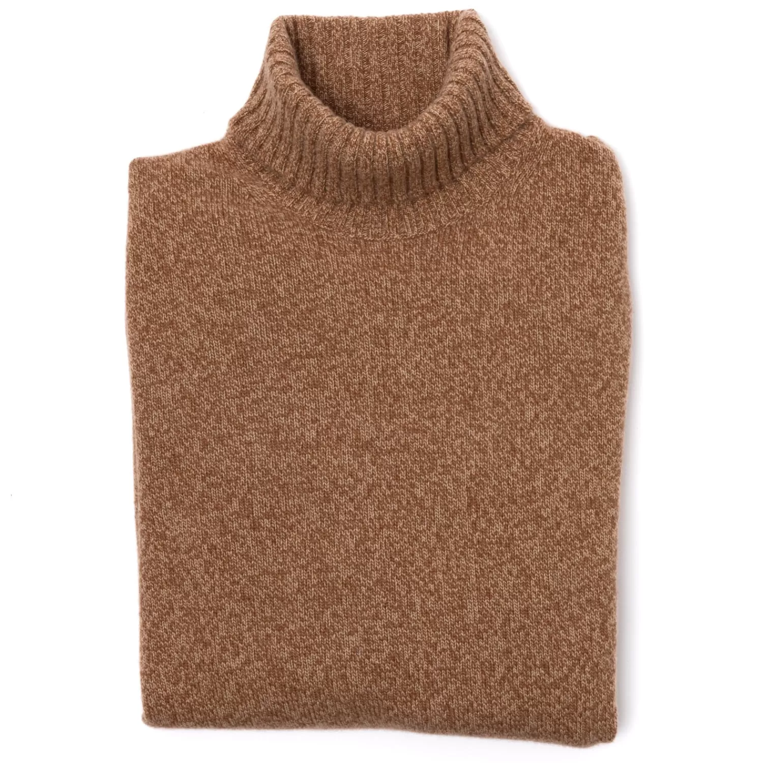 Strickwaren>Brigatelli dal 1922 per Michael Jondral: Rollkragen-Pullover aus Merinowolle und Kaschmir - 3 Ply Cashmere Blend