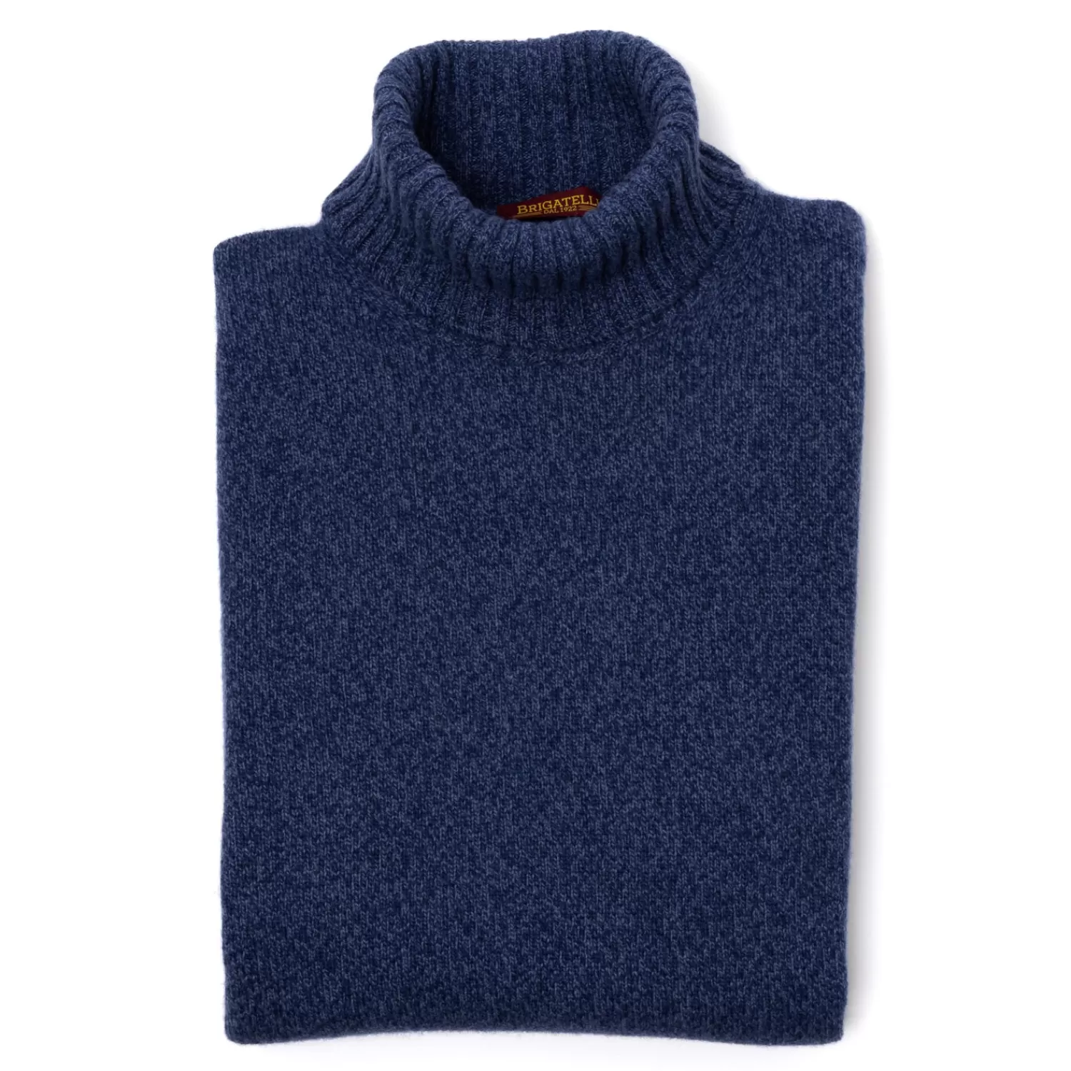 Strickwaren>Brigatelli dal 1922 per Michael Jondral: Rollkragen-Pullover aus Merinowolle und Kaschmir - 3 Ply Cashmere Blend