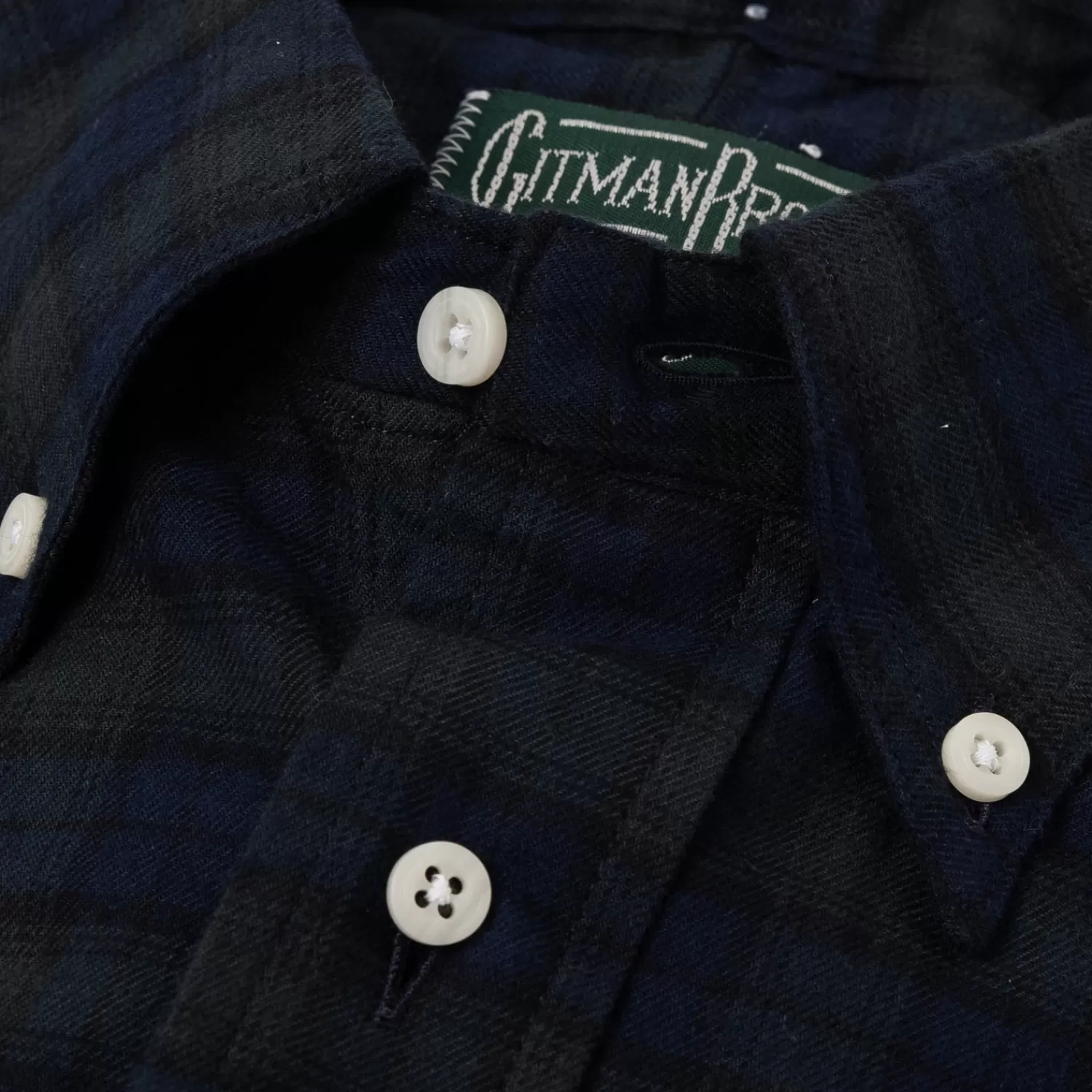 Ivy Men's | Sporthemden>Gitman Brothers Button-Down Shirt "New Blackwatch" aus reiner Baumwolle - Original Gitman Bros.Vintage