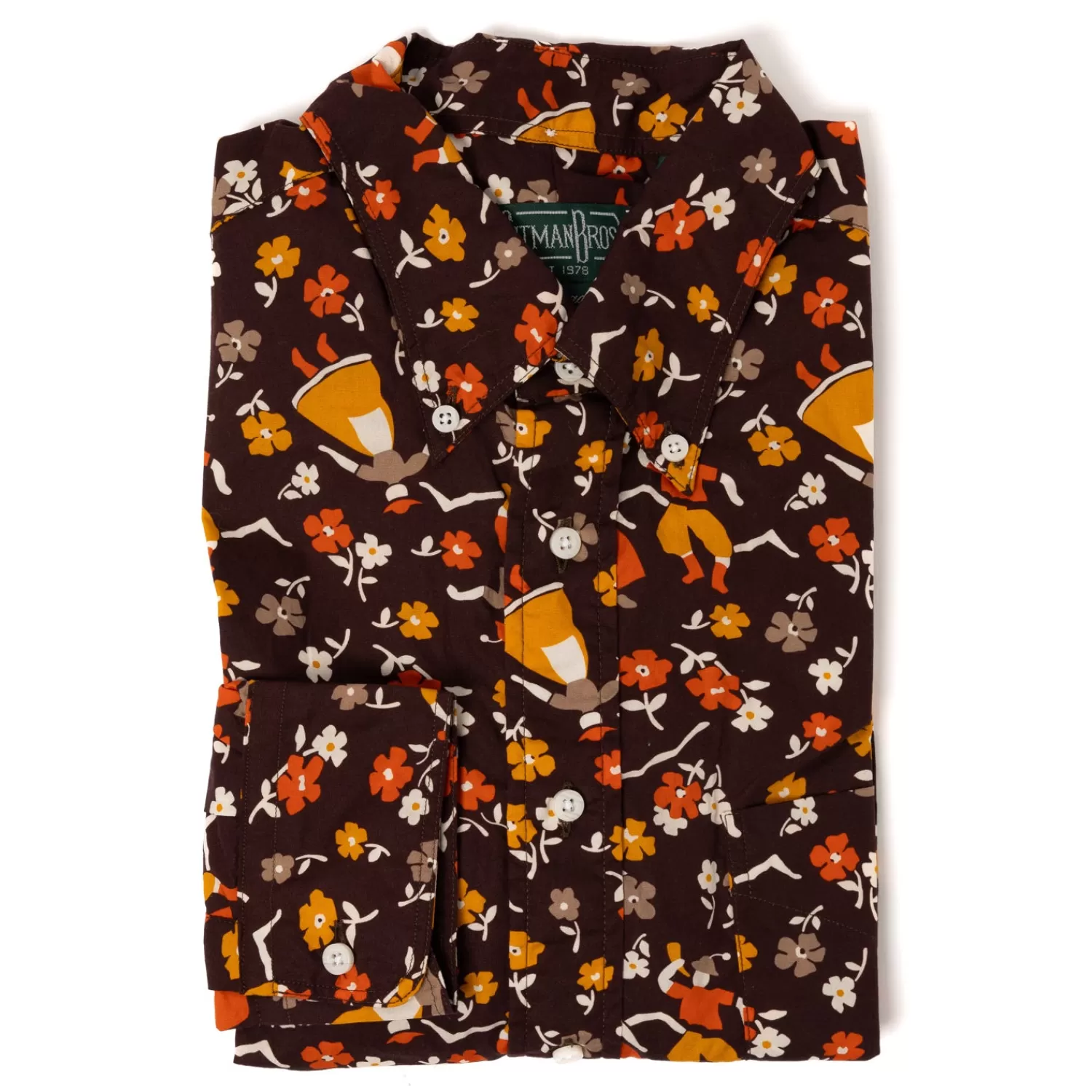 Ivy Men's | Ivy Women's>Gitman Brothers Button-Down Shirt "Oktoberfest" aus reiner Baumwolle - Original Gitman Bros.Vintage