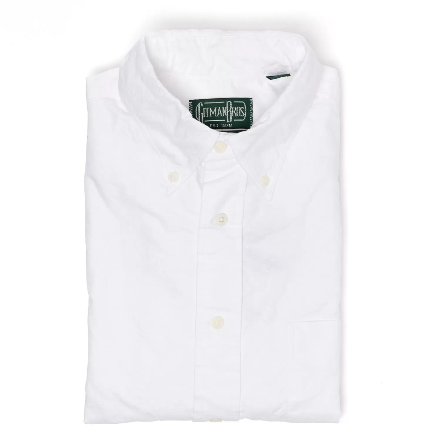 Ivy Men's | Sporthemden>Gitman Brothers Button-Down Shirt "Vintage Oxford" aus reiner Baumwolle - Original Gitman Bros.Vintage Weiß-White