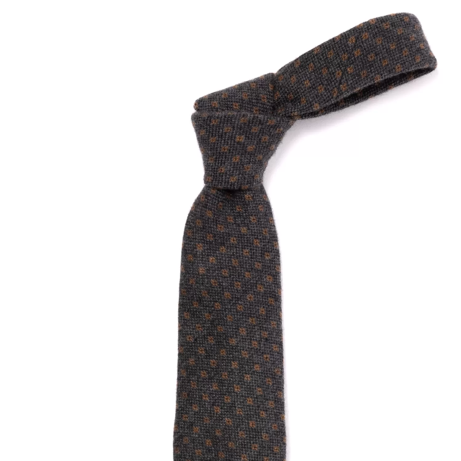 Krawatten>Cesare Attolini CA Archivio Storico: Krawatte "Jacquard Scozzese" aus reinem Kaschmir - handrolliert