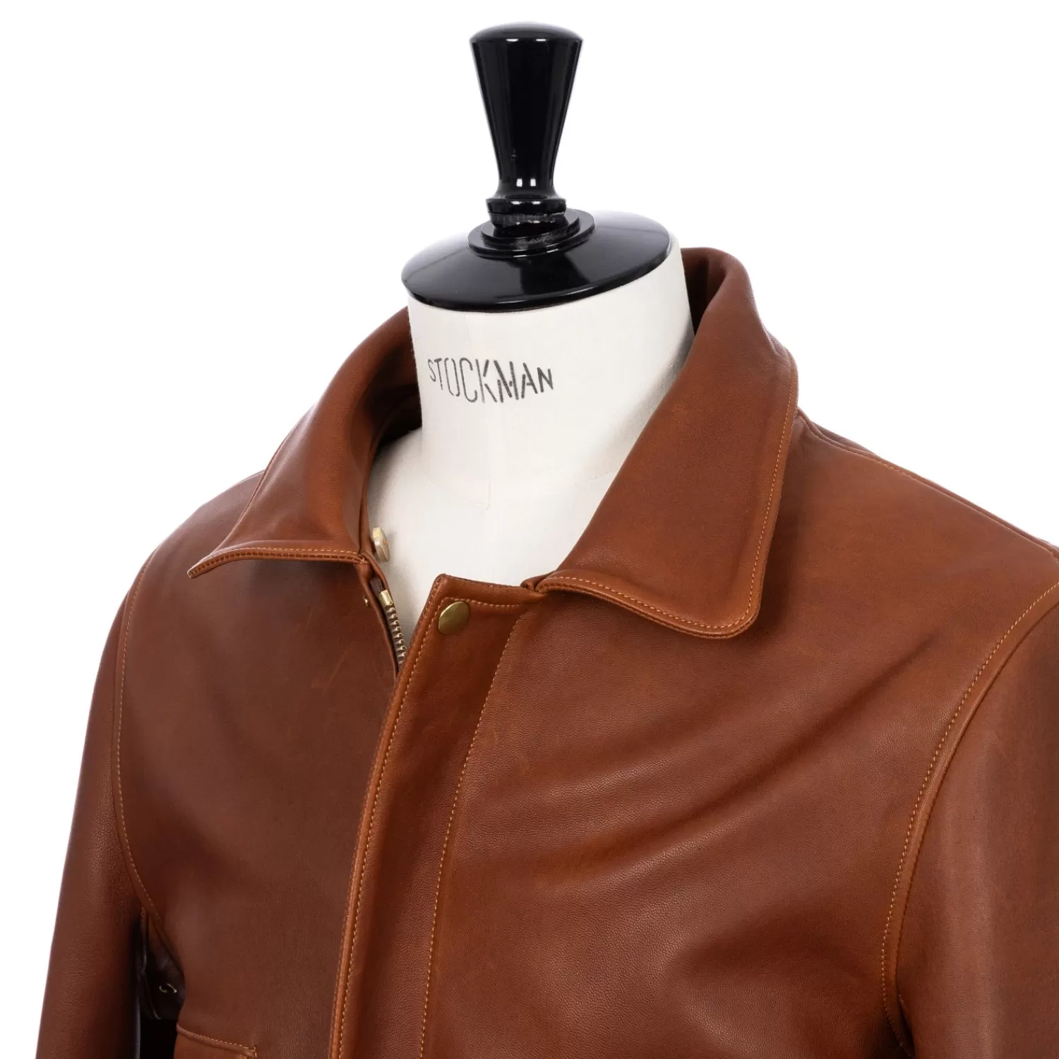 Mto | Leder>Chapal Paris x MJ: Fliegerjacke "Bomber USAAF" aus Lammleder - Handarbeit