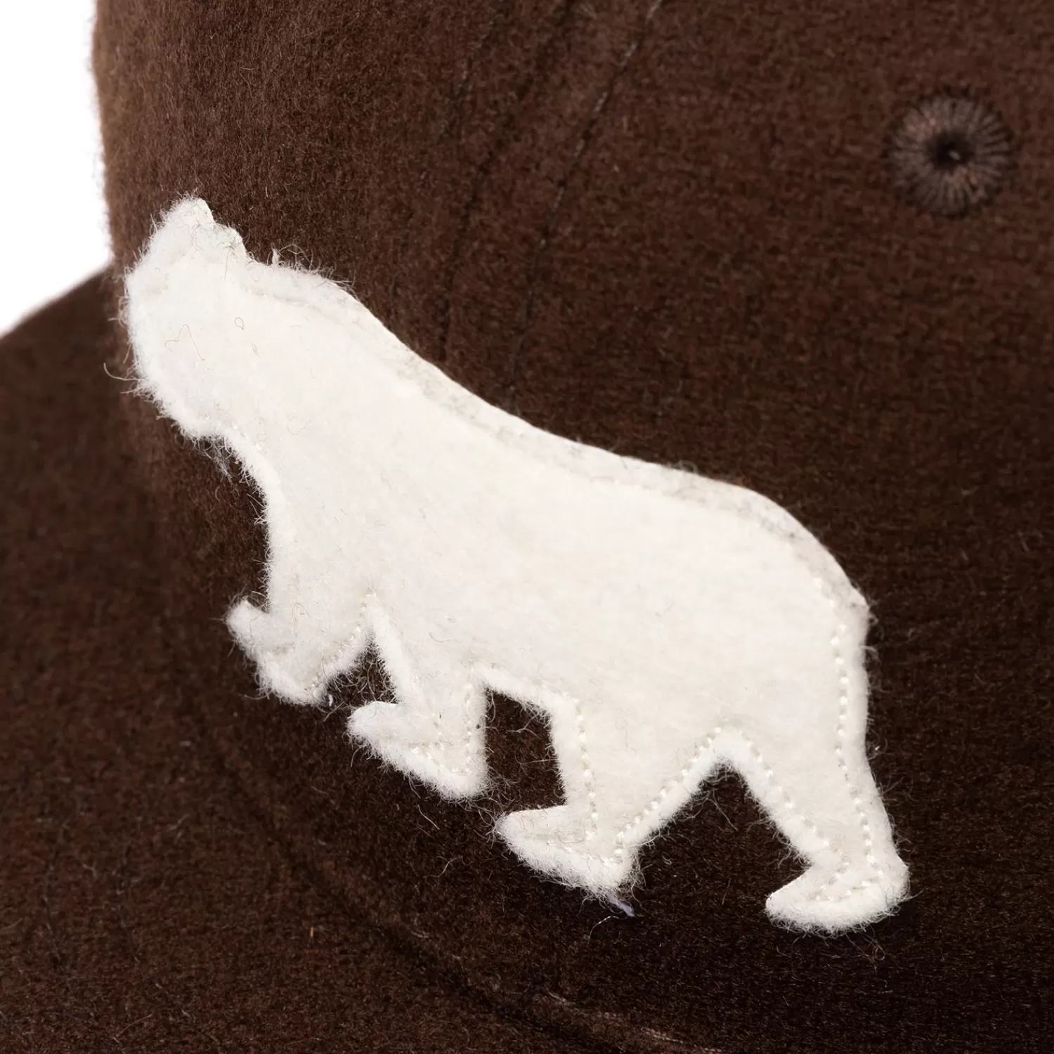Hüte/Mütze>Specials X MJ Ebbets Field Flannels x MJ: Baseball-Kappe "Mission Bears 1926" aus Woll-Flanell  Dunkelbraun - DarkBrown