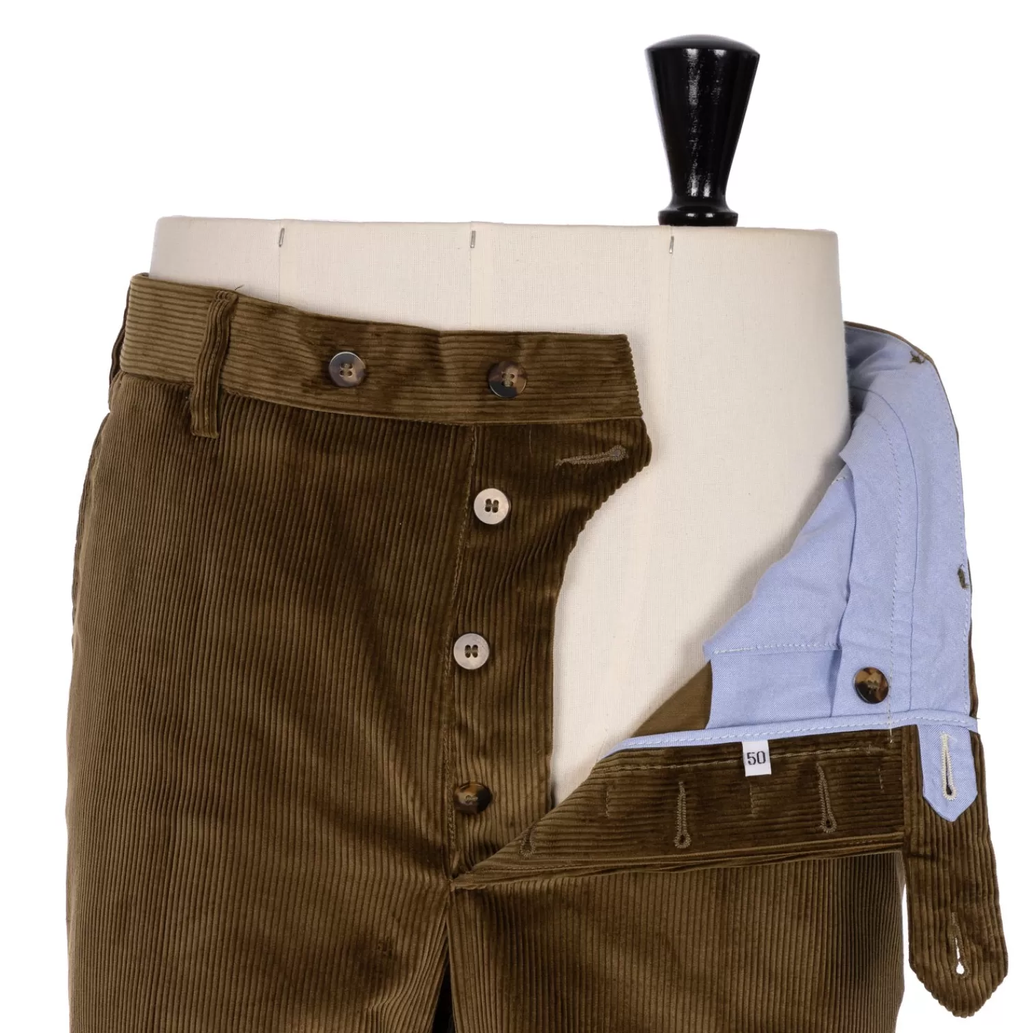 Ivy Men's | Hosen - Casual>Rota Sport Exklusiv für Michael Jondral: Chino "Vintage Army Cord-Chino" aus vorgewaschener Baumwolle - Military-Militare