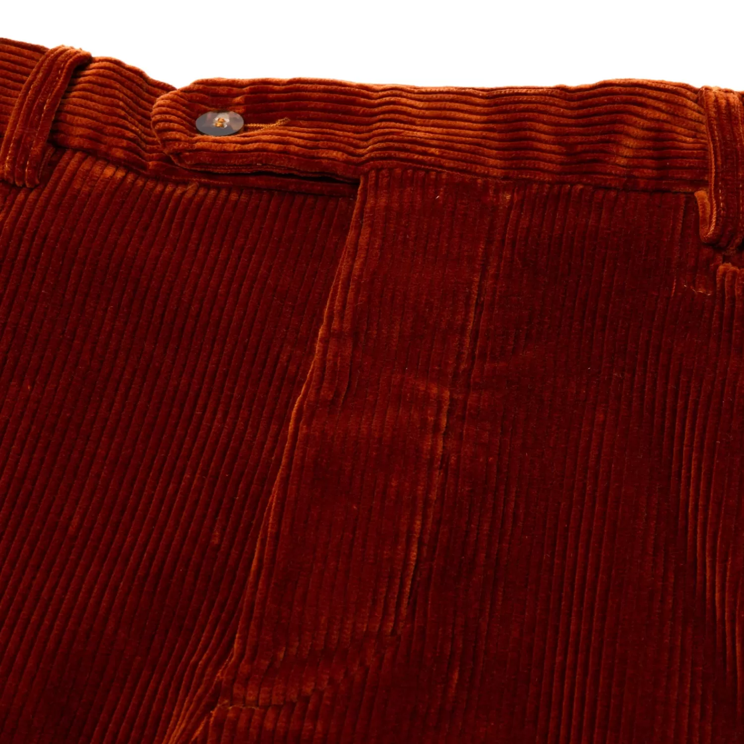Hosen - Casual>Rota Sport Exklusiv für Michael Jondral: Hose "Carrettiera Pesante" aus Brisbane Moss Baumwollcord - Rostbraun-Ruggine