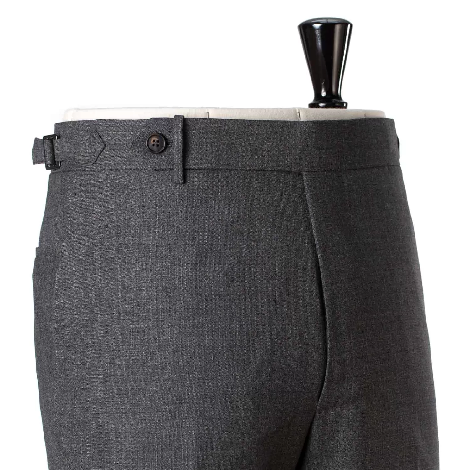 Mto | Hosen - Sartorial>Rota Sartorial Exklusiv für Michael Jondral: Hose "Tropical" aus einem hochgezwirnten Wollfresko -  Grau