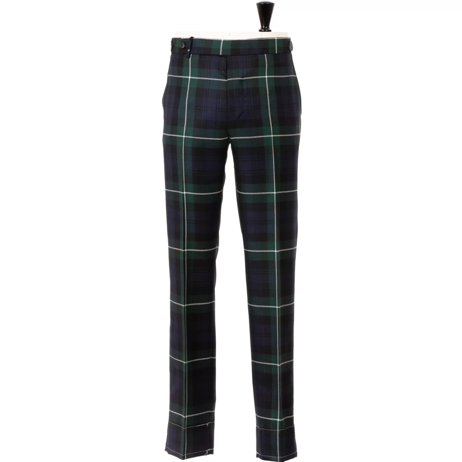 Hosen - Sartorial>Rota Sartorial Exklusiv für Michael Jondral: Karierte Hose "New Blackwatch" aus reiner Wolle -