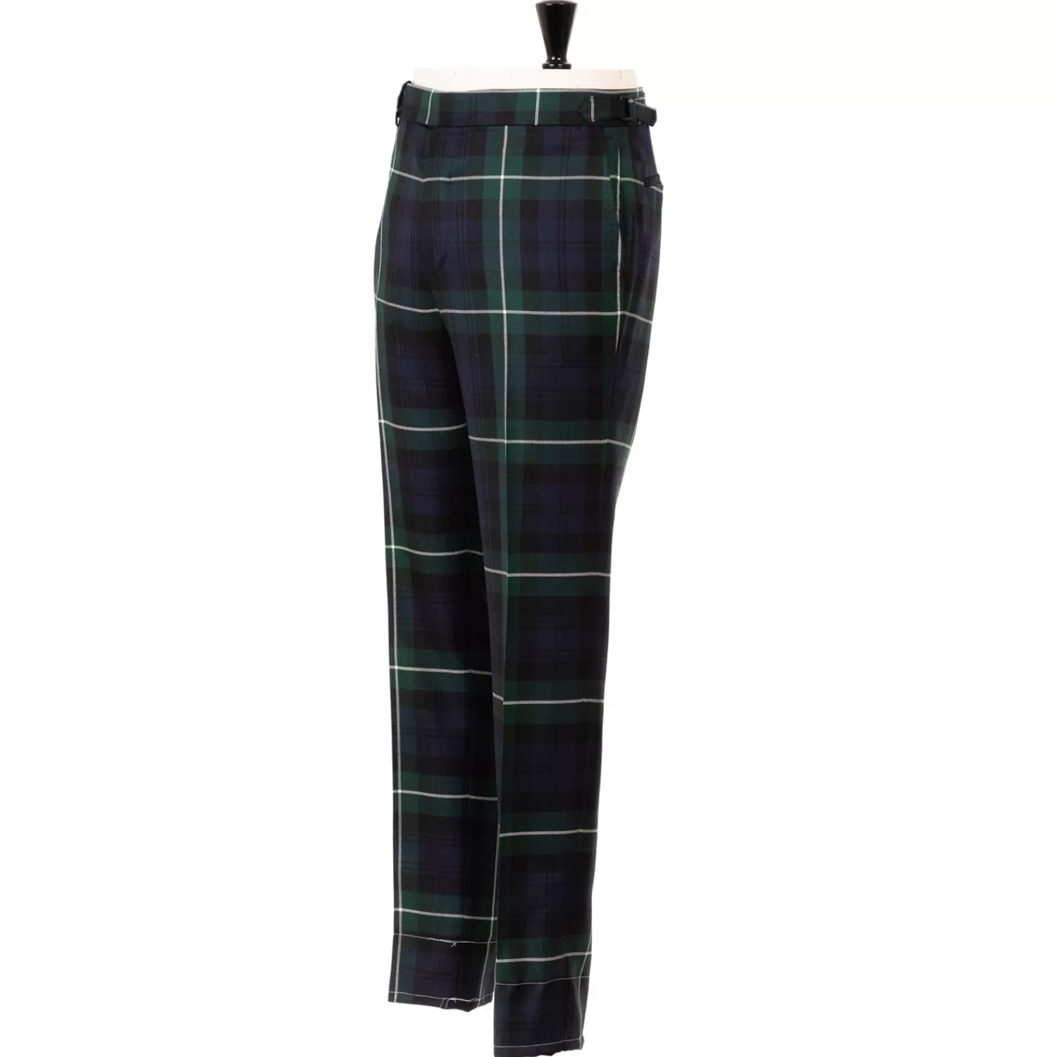 Hosen - Sartorial>Rota Sartorial Exklusiv für Michael Jondral: Karierte Hose "New Blackwatch" aus reiner Wolle -