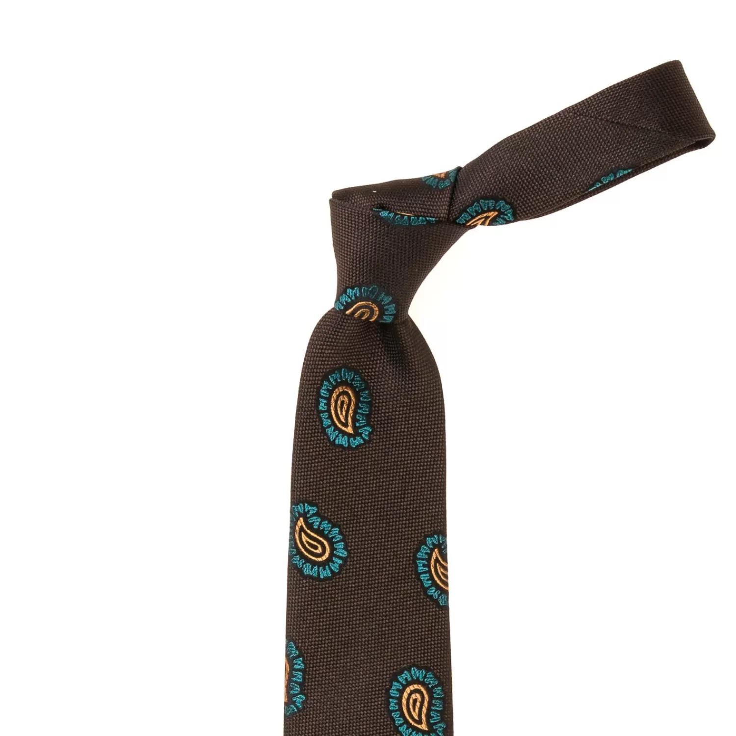Krawatten>Petronius Exklusiv für Michael Jondral: Krawatte "Vintage Jacquard" aus reiner Seide - handrolliert