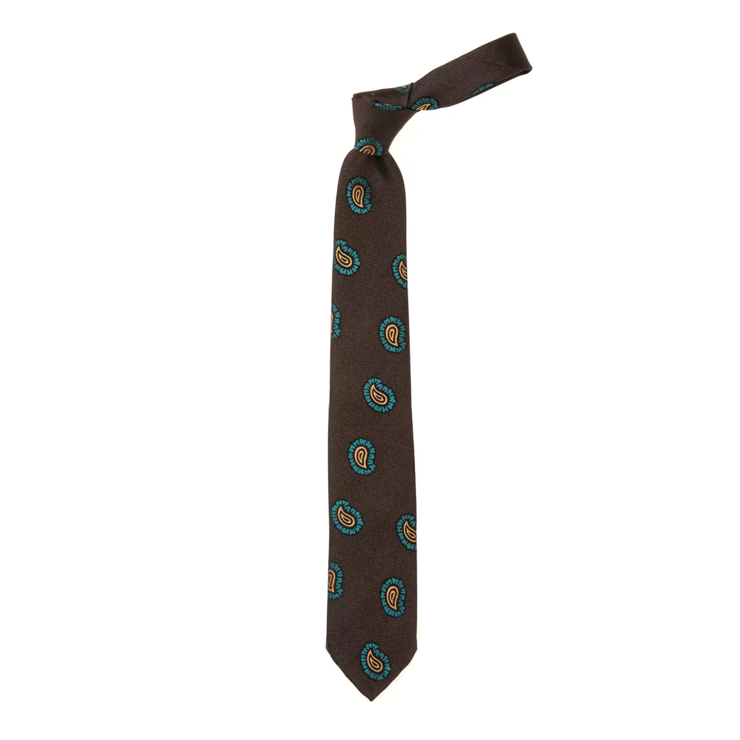 Krawatten>Petronius Exklusiv für Michael Jondral: Krawatte "Vintage Jacquard" aus reiner Seide - handrolliert