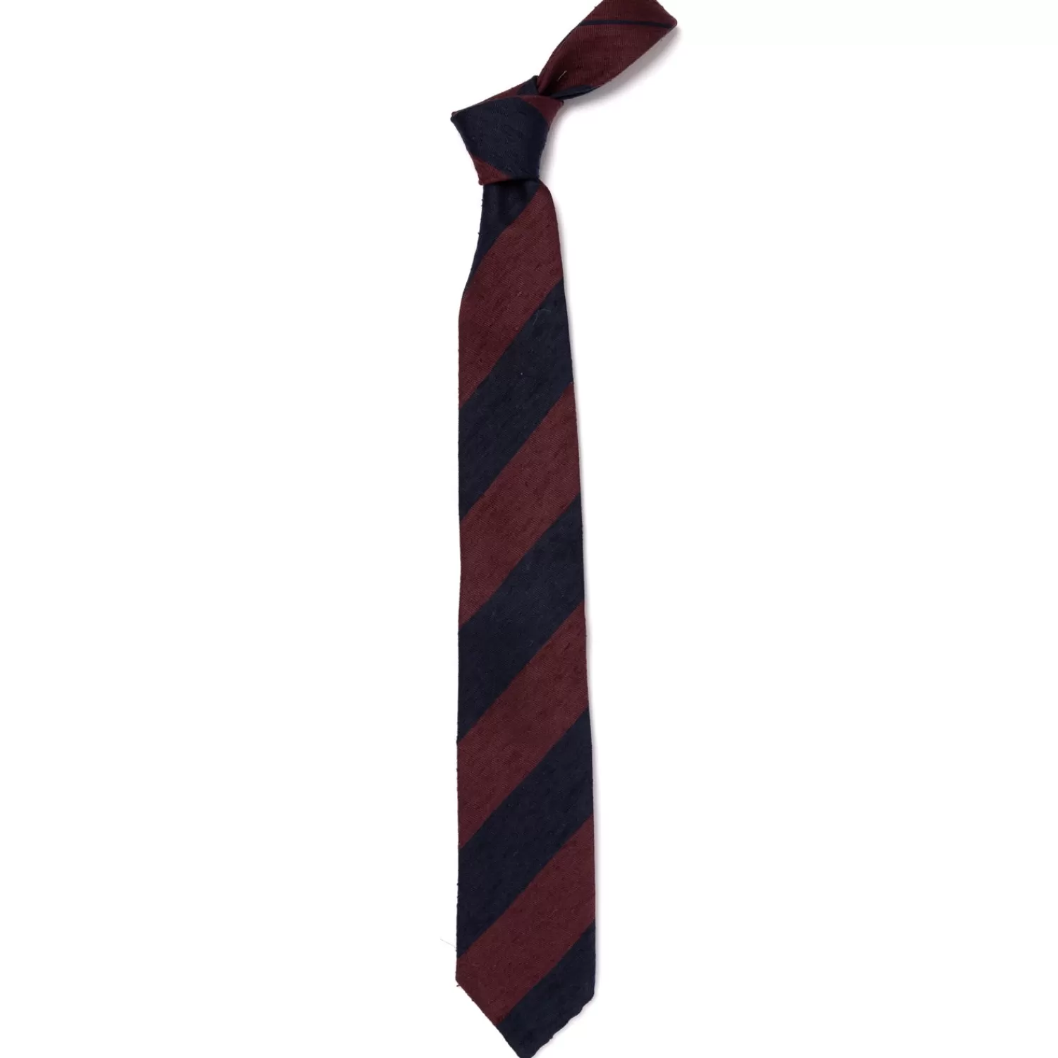 Krawatten>Petronius Exklusiv für Michael Jondral: Krawatte "Vintage Style" aus reiner Shantung-Seide - Handrolliert
