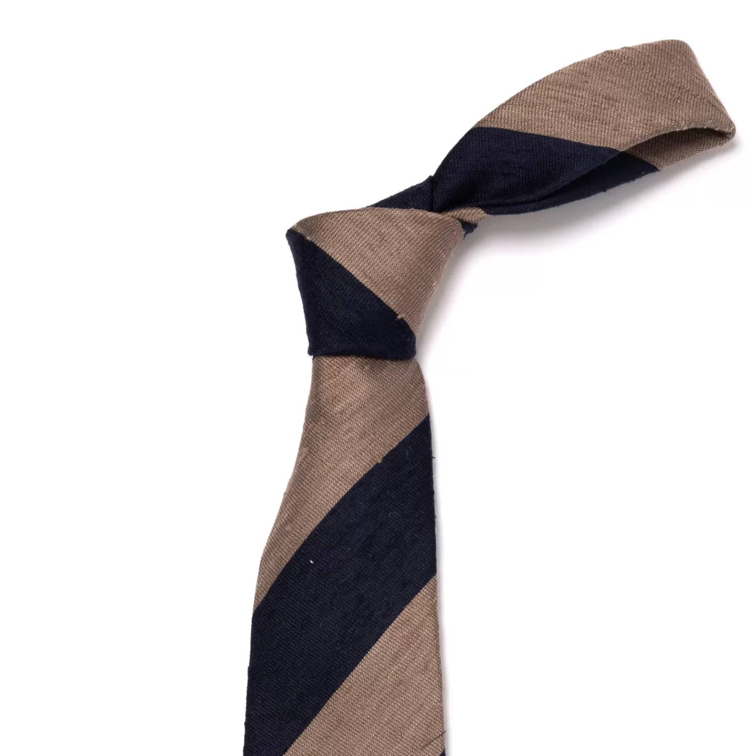Krawatten>Petronius Exklusiv für Michael Jondral: Krawatte "Vintage Style" aus reiner Shantung-Seide - Handrolliert