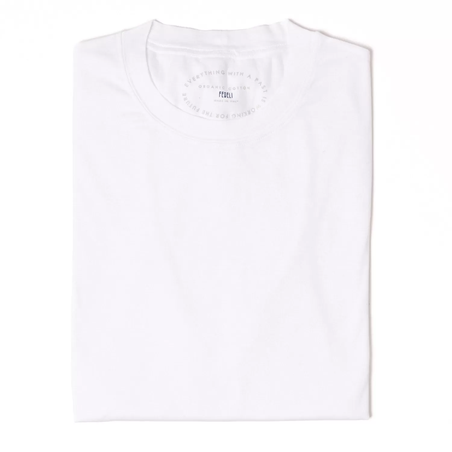 Sweater + T-Shirts>Fedeli Exklusiv für Michael Jondral: Longsleeve-Shirt "Extreme" aus feinstem Organic-Baumwolljersey  Weiß