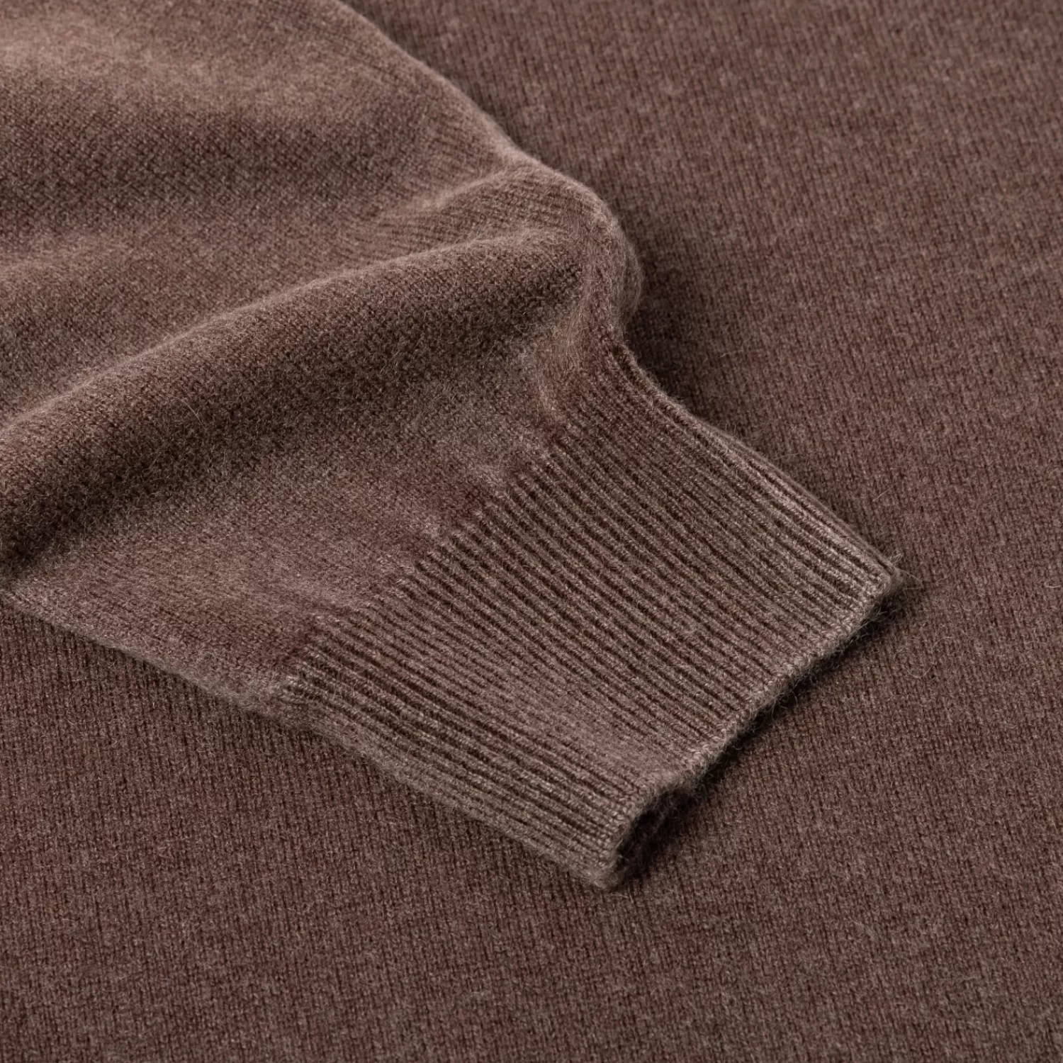 Strickwaren>Fedeli Exklusiv für Michael Jondral: Pullover "Argentina Frosted" aus feinstem schottischen Kaschmir Fondente-