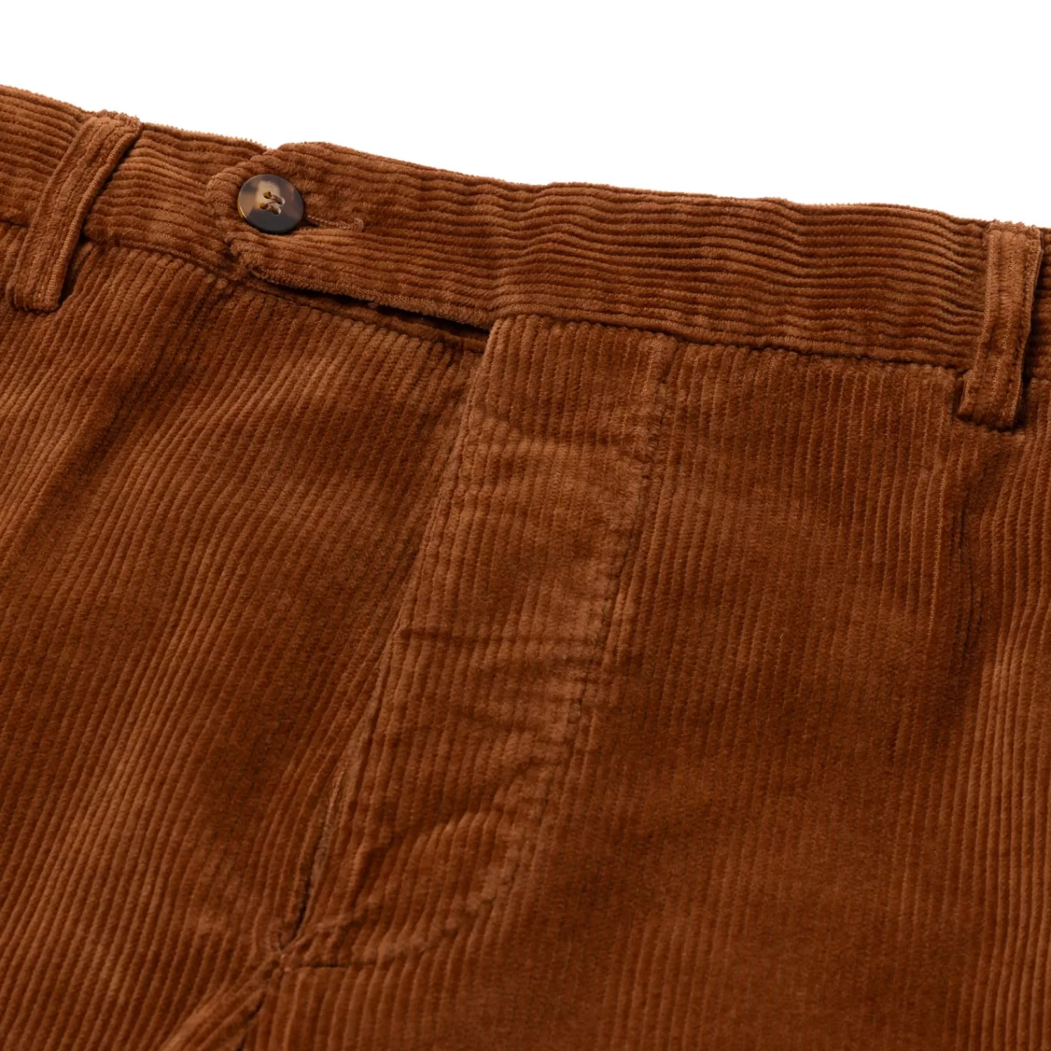 Hosen - Casual>Rota Sport Exklusiv für Michael Jondral: Rostbraune Cordhose "Velluto Comodo" aus einem Baumwollmix - Rostbraun-MarroneRuggine