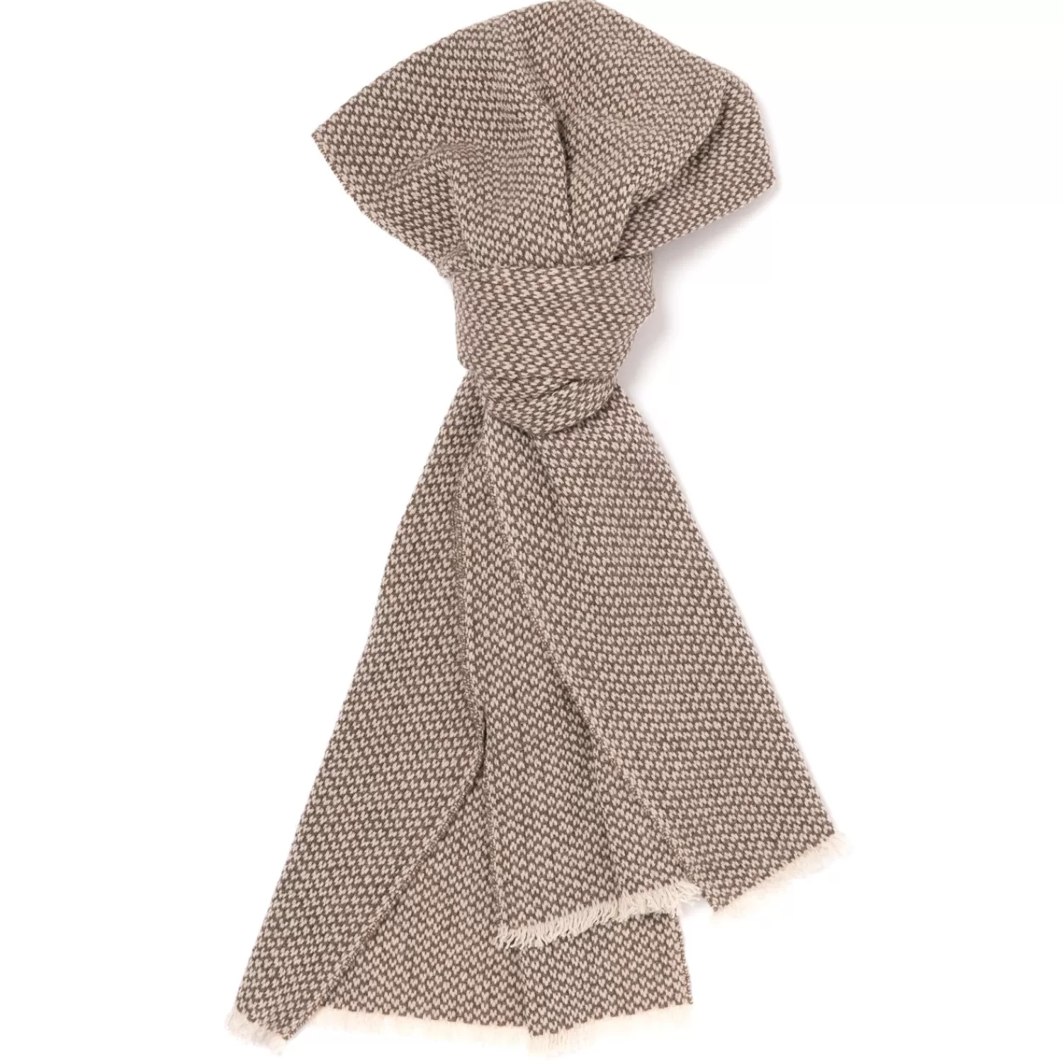 Schals>Fedeli Exklusiv für Michael Jondral: Schal "Houndstooth" aus reinem schottischen Kaschmir