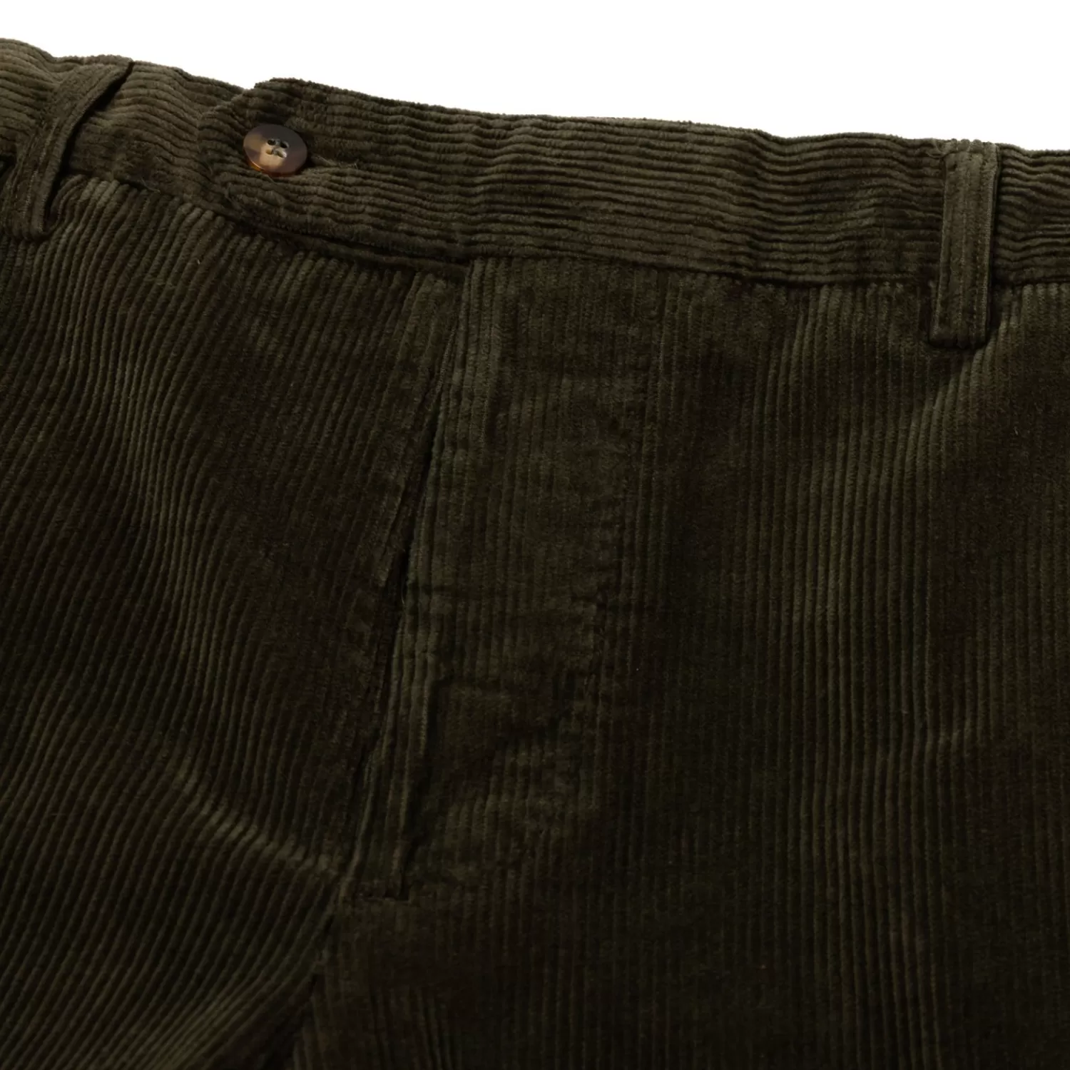 Hosen - Casual>Rota Sport Exklusiv für Michael Jondral: Waldgrüne Cordhose "Velluto Comodo" aus einem Baumwollmix - Waldgrün-VerdeForest