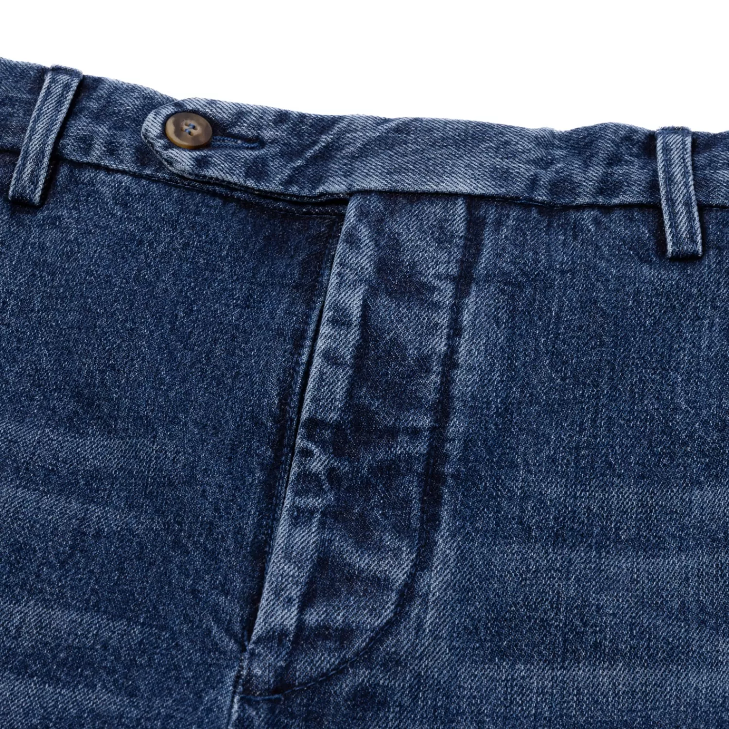 Ivy Men's | Denim>Rota Sport Exklusiv für Michal Jondral: Hose "Denim-Chino" aus japanischen Stretch-Denim - Denimblau-BluDenim