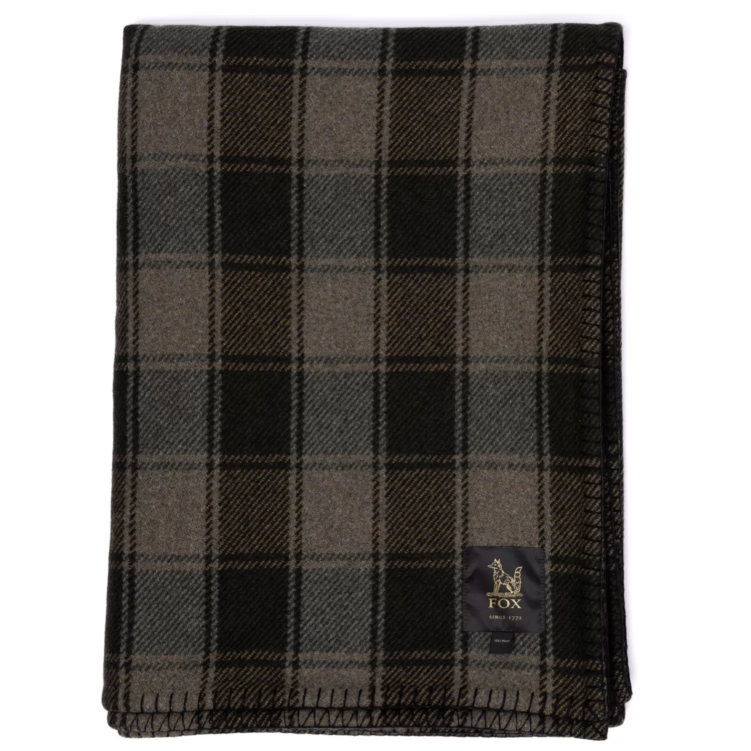 Homewear>Fox Brothers Fox Brother´s x MJ: Decke "Avalon Blanket" aus feiner Merinowolle