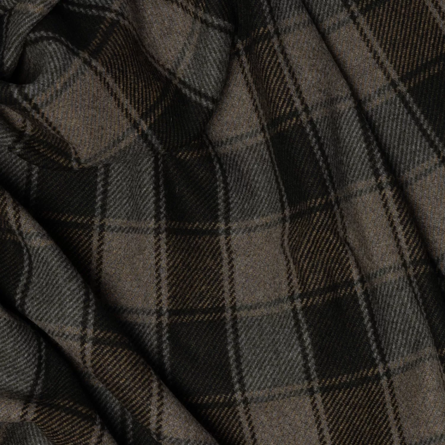 Homewear>Fox Brothers Fox Brother´s x MJ: Decke "Avalon Blanket" aus feiner Merinowolle