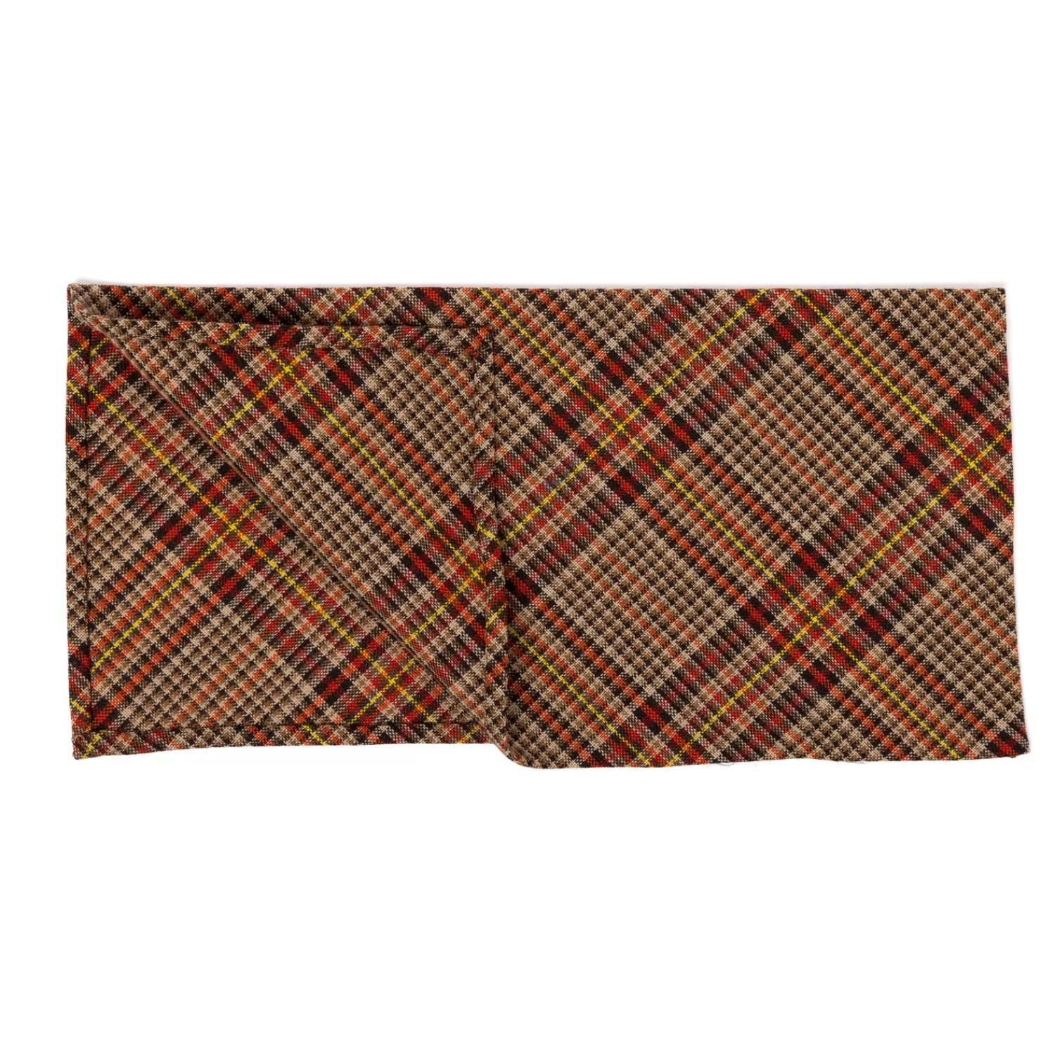 Einstecktücher>Fox Brothers Fox Brother´s x MJ: Einstecktuch "Fox Negroni Pocket Square" aus reiner Wolle
