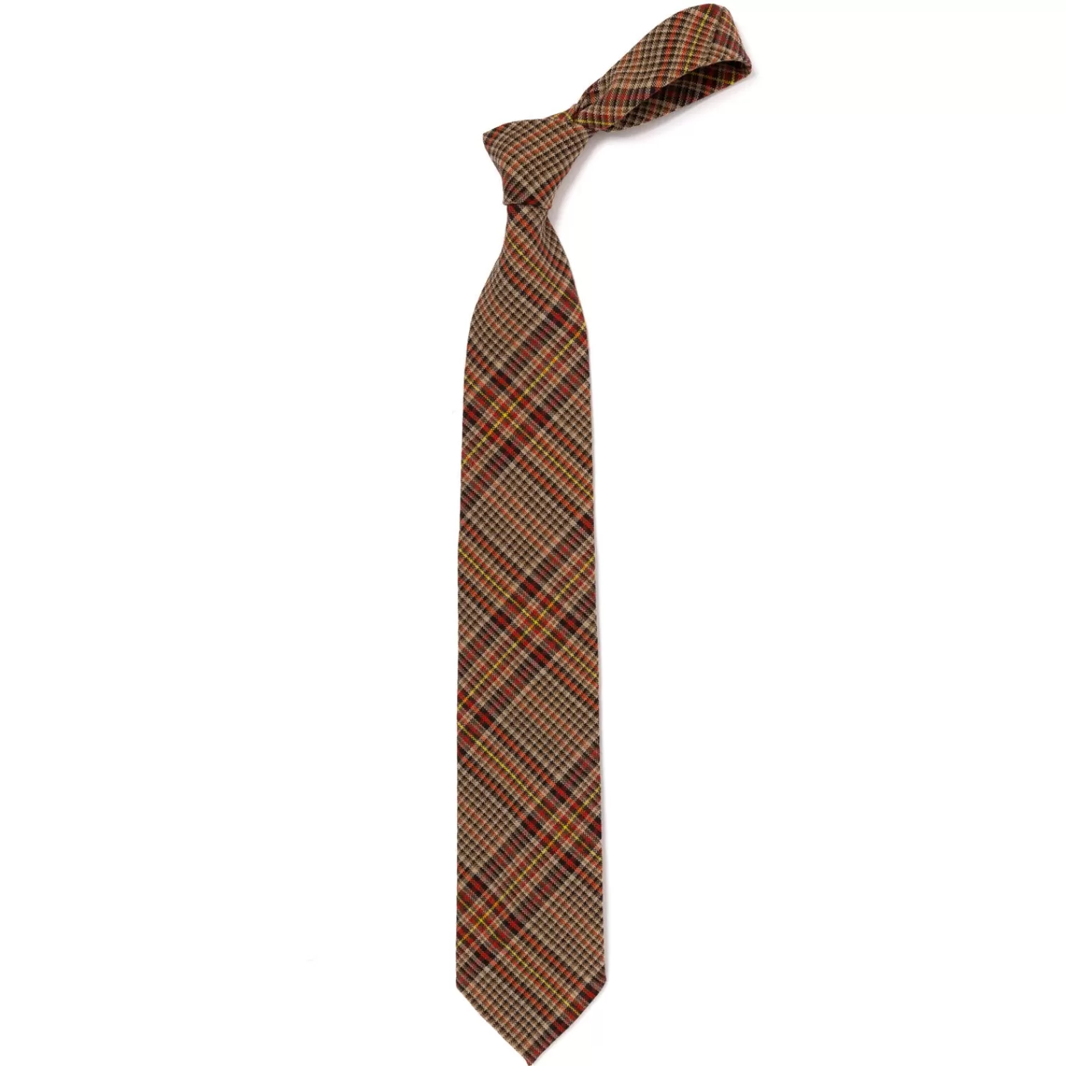 Krawatten>Fox Brothers Fox Brother´s x MJ: Schal "Fox Negroni Tie" aus reiner Wolle - Fox Air