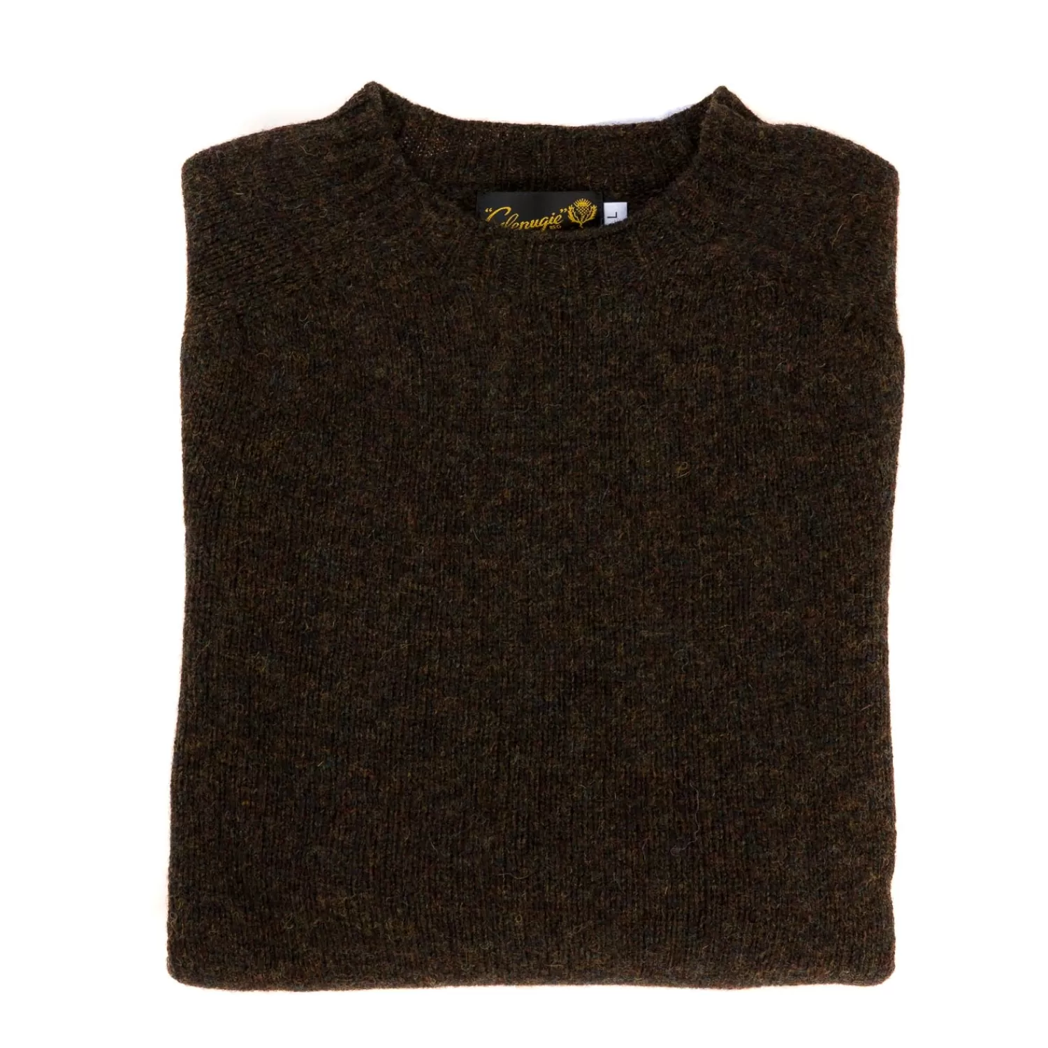 Ivy Men's | Ivy Women's>Glenugie x MJ: Pullover "Round Jumper" aus reiner Wolle - Pure Soft Shetland