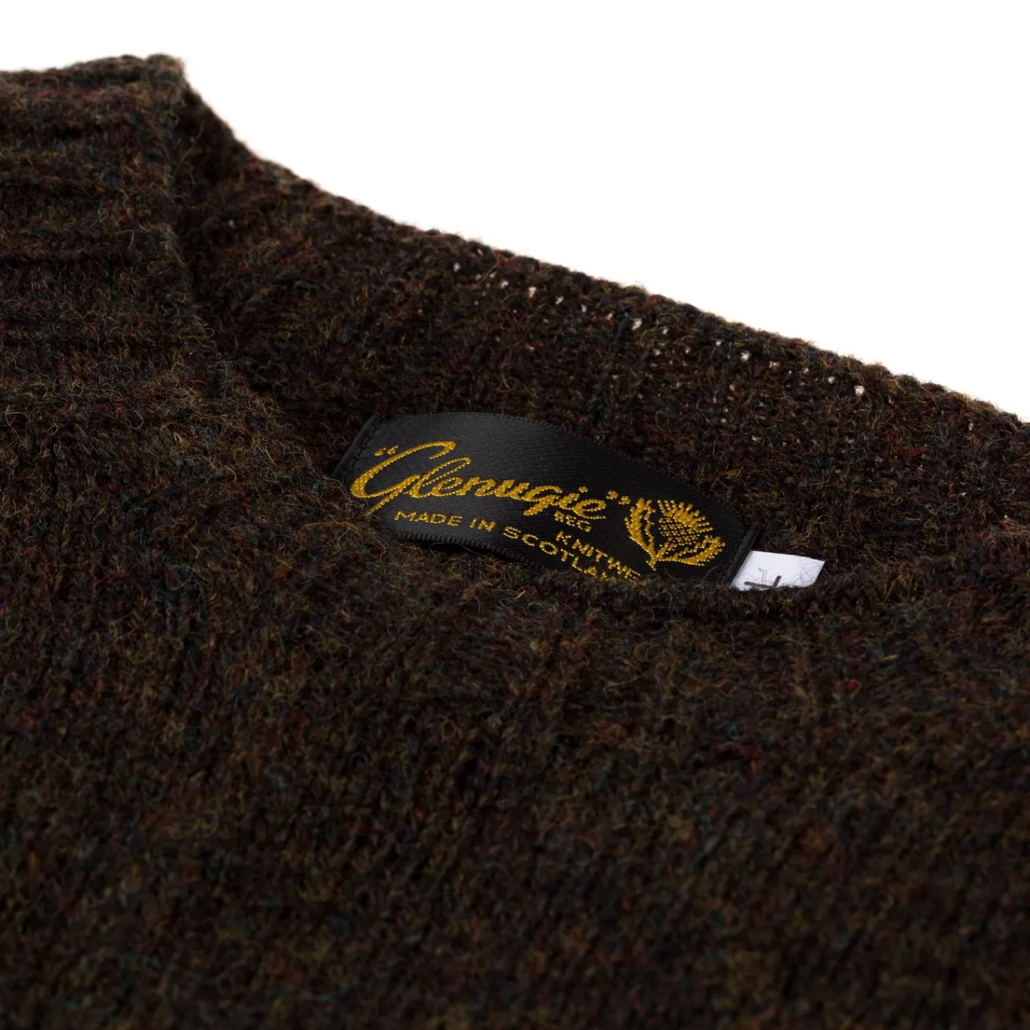 Ivy Men's | Ivy Women's>Glenugie x MJ: Pullover "Round Jumper" aus reiner Wolle - Pure Soft Shetland