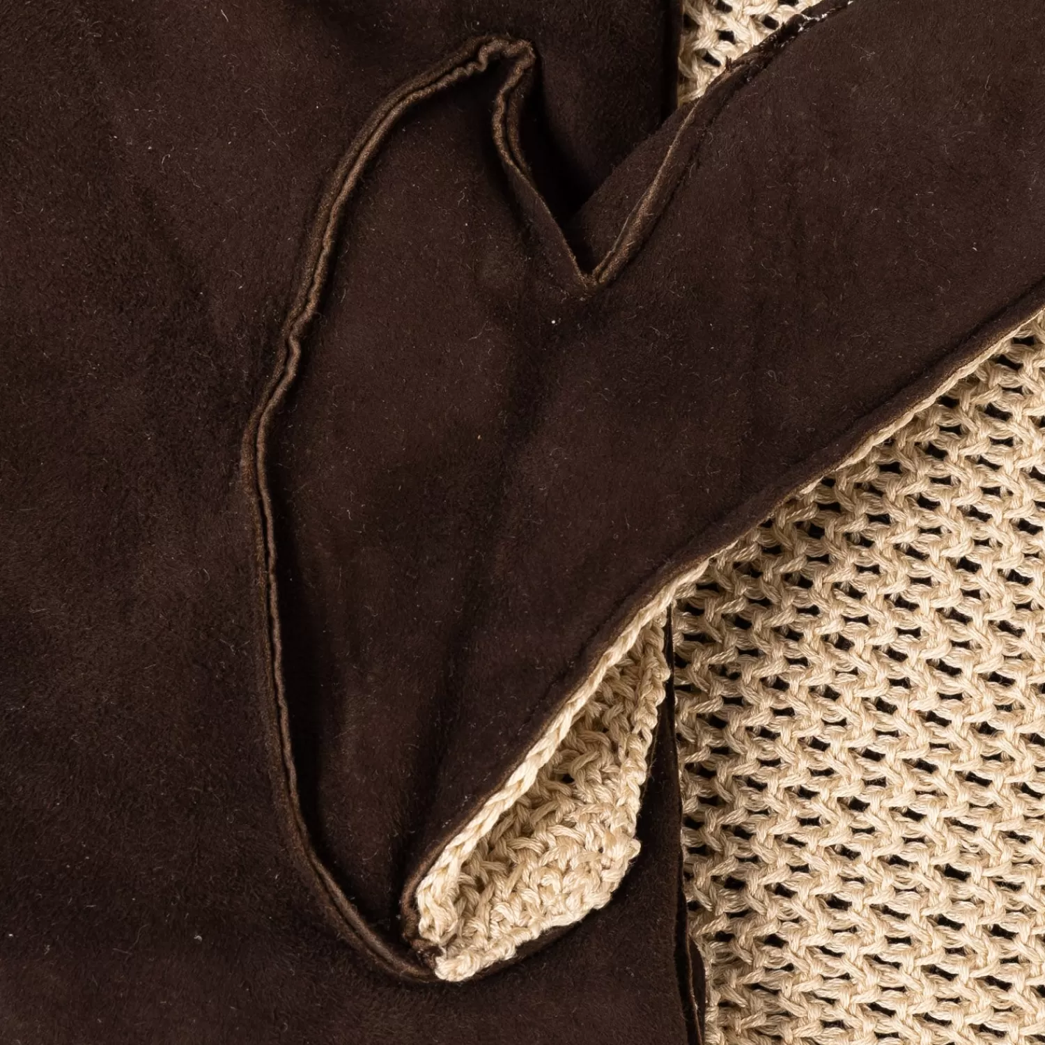 Handschuhe>Thomas Riemer Wien Handschuh "Karlsbad Winter" aus Ziegenleder und Wolle mit Kaschmirfutter - handgenäht