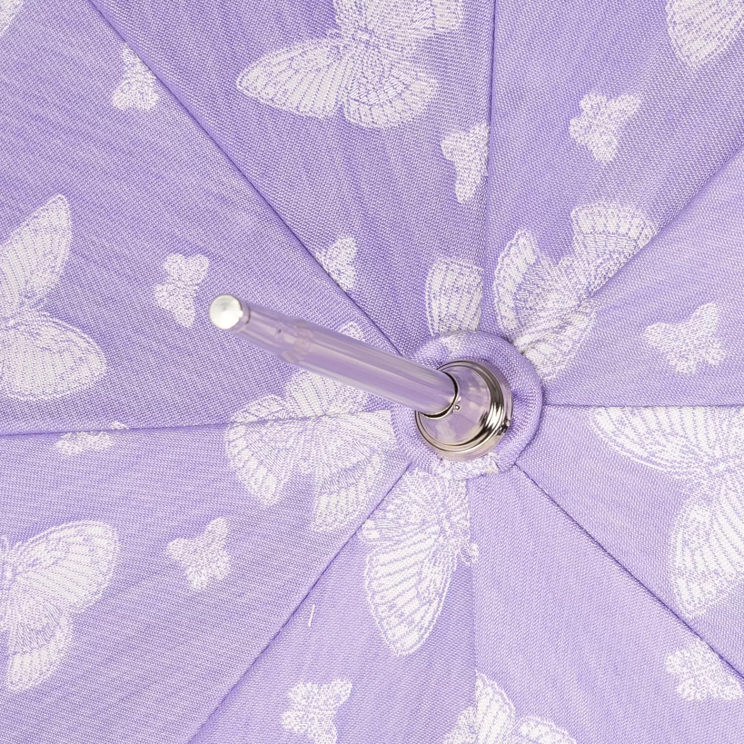 Schirme | Ivy Women's>Maglia Limited Edition: Francesco x MJ: Damenschirm "The Butterfly Vintage Parasol" mit Griff aus Kastanienholz
