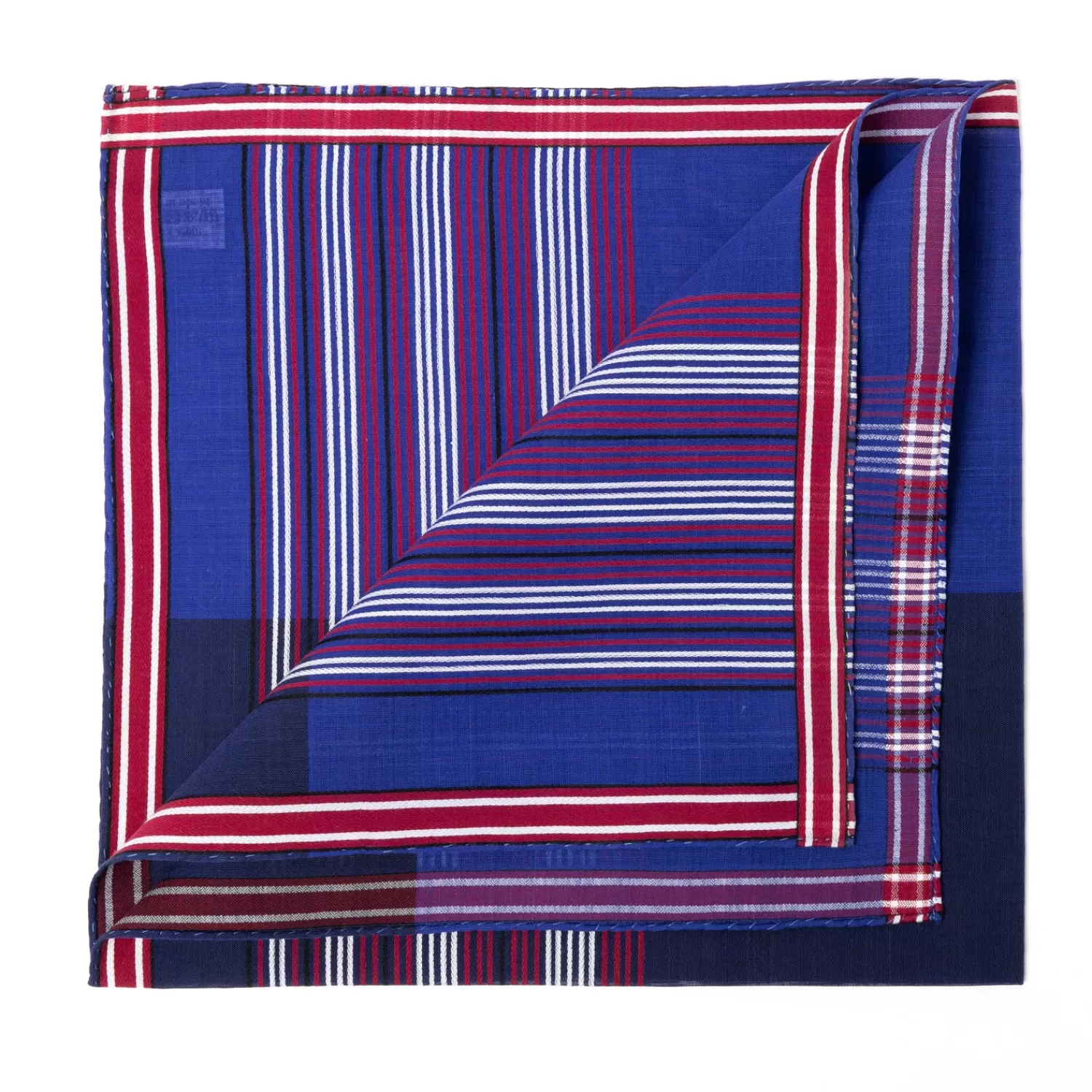 Taschentücher>Simonnot-Godard Limited Edition: Taschentuch "Vintage Shetland 1960" aus reiner Baumwolle
