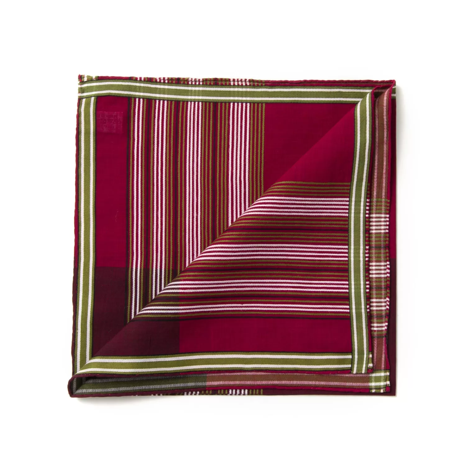 Taschentücher>Simonnot-Godard Limited Edition: Taschentuch "Vintage Shetland 1960" aus reiner Baumwolle