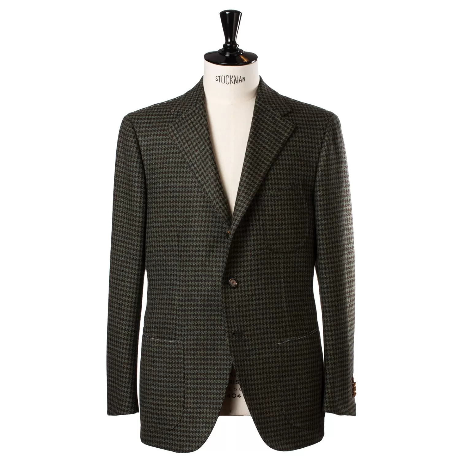 Mto | Anzug & Sakko>Cesare Attolini Sakko "Houndstooth" aus reiner Merino-Wolle von Fox Brother's - reine Handarbeit