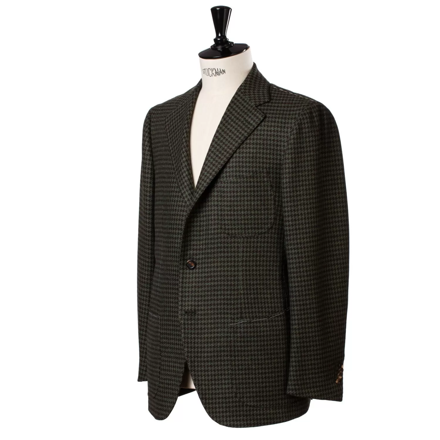 Mto | Anzug & Sakko>Cesare Attolini Sakko "Houndstooth" aus reiner Merino-Wolle von Fox Brother's - reine Handarbeit