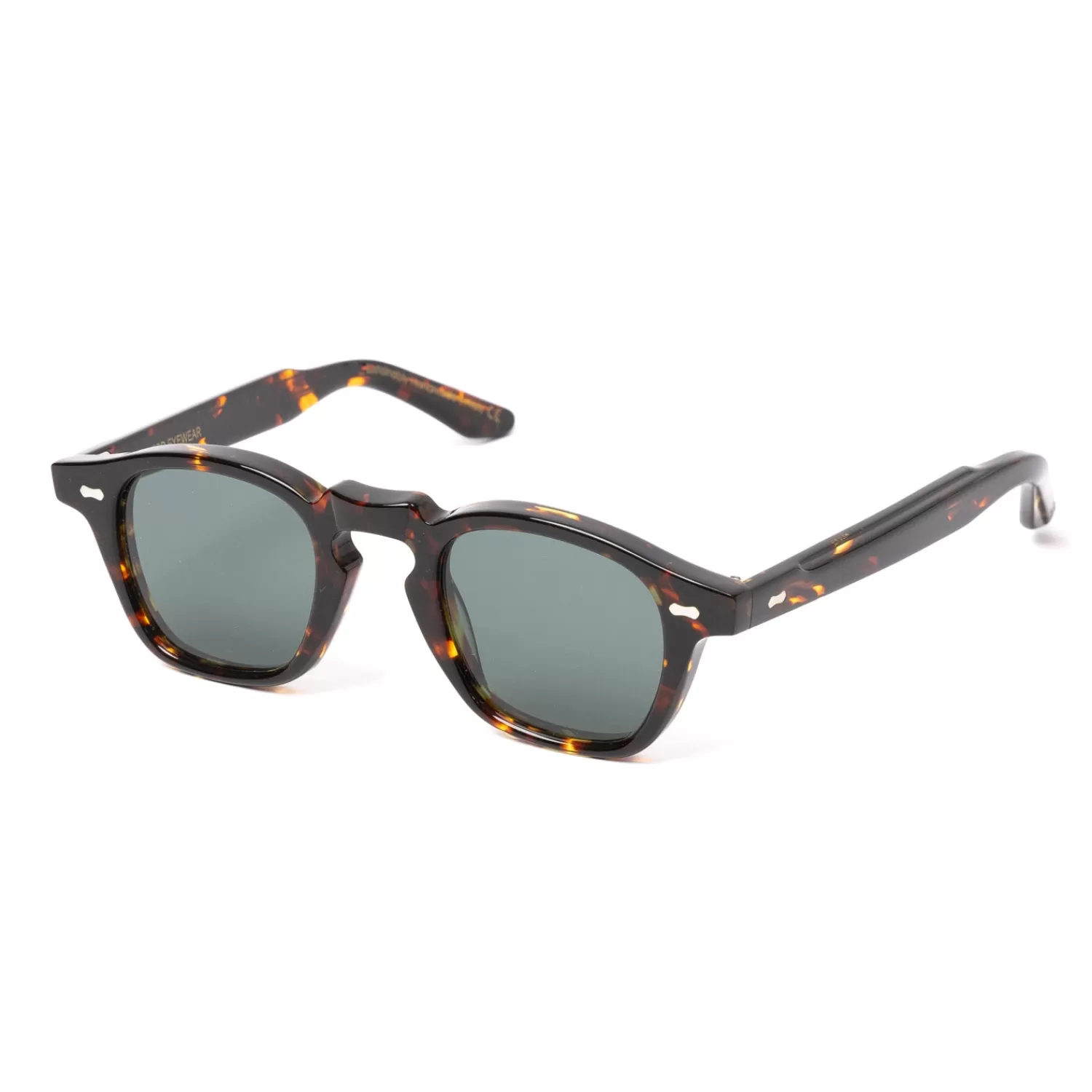 Sonnenbrillen>TBD EYEWEAR Sonnenbrille "CORD Havana" mit safrangelben Gläsern - Handarbeit DarkHavana