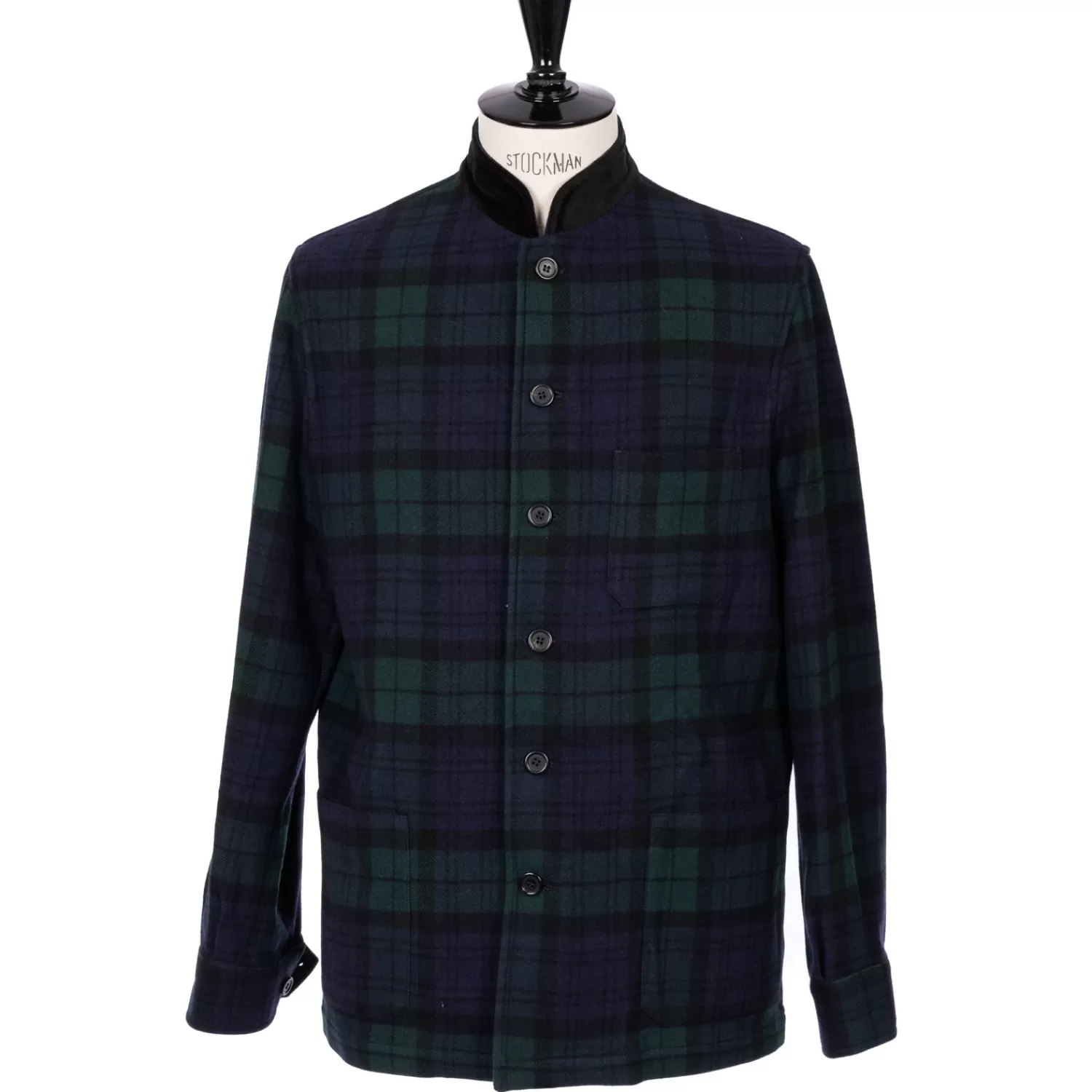 Teba + Shirt Jackets>Justo Gimeno Special Edition x MJ: Hemd-Jacke "Teba De Noche" aus Wolle und Kaschmir